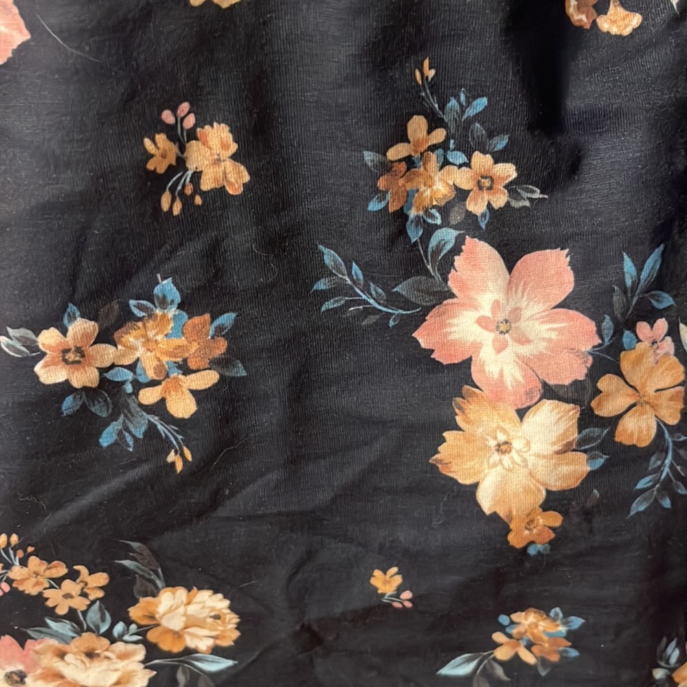 Floral Infinity Scarf - Picture 4 of 4
